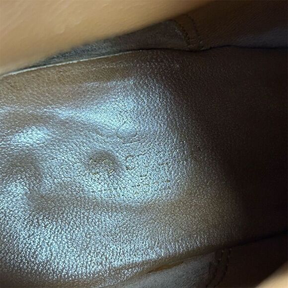 Kate Spade Women's Heeled Ankle Booties Brown Leather Buckle Strap Size 8M - Picture 15 of 16